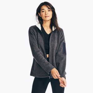 Nautica women's hot sale fleece jacket